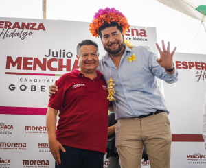 Nunca más un futuro gris para las y los hidalguenses: Julio Menchaca