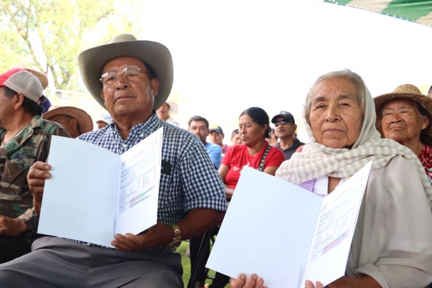 Con entrega de apoyos en Alfajayucan, Saderh fortalece la productividad al campo en 12 municipios