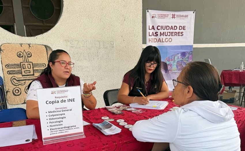 La Ciudad de las Mujeres acerca servicios integrales de salud a Tezoquipa, Atitalaquia