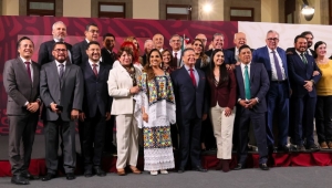 Titular del poder ejecutivo en Hidalgo participa en ma&ntilde;anera en la presentaci&oacute;n de los avances del sistema IMSS &ndash; Bienestar