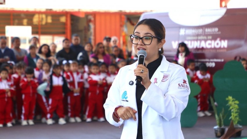 Secretaría de Salud coordinan jornada de vacunación en Hidalgo