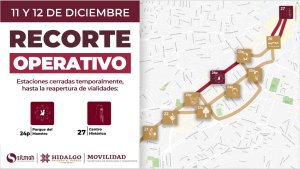 Anuncia Tuzob&uacute;s ajustes operativos por cierre de vialidades