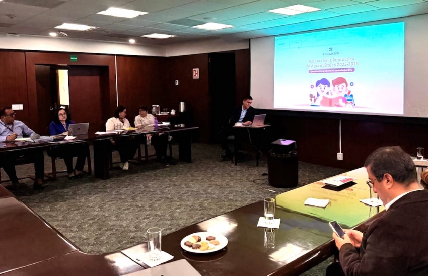 Presenta Hidalgo Visualizador Diagnóstico de Aprendizajes ante la SEP Federal para fortalecer la toma de decisiones
