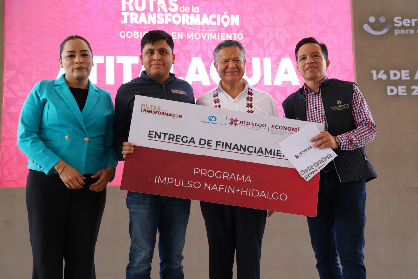 Dinamismo económico alcanzado por Hidalgo saca de la pobreza a 154 mil personas