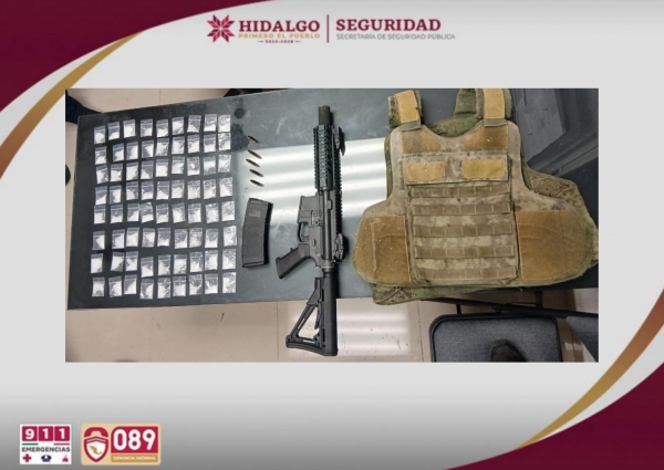 Aseguran a cinco personas dedicadas al robo en carreteras federales