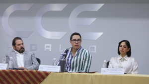 Se reúne Jorge Reyes con integrantes del CCEH   