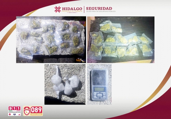 Desarticulan punto de narcomenudeo tras intervención en Apan