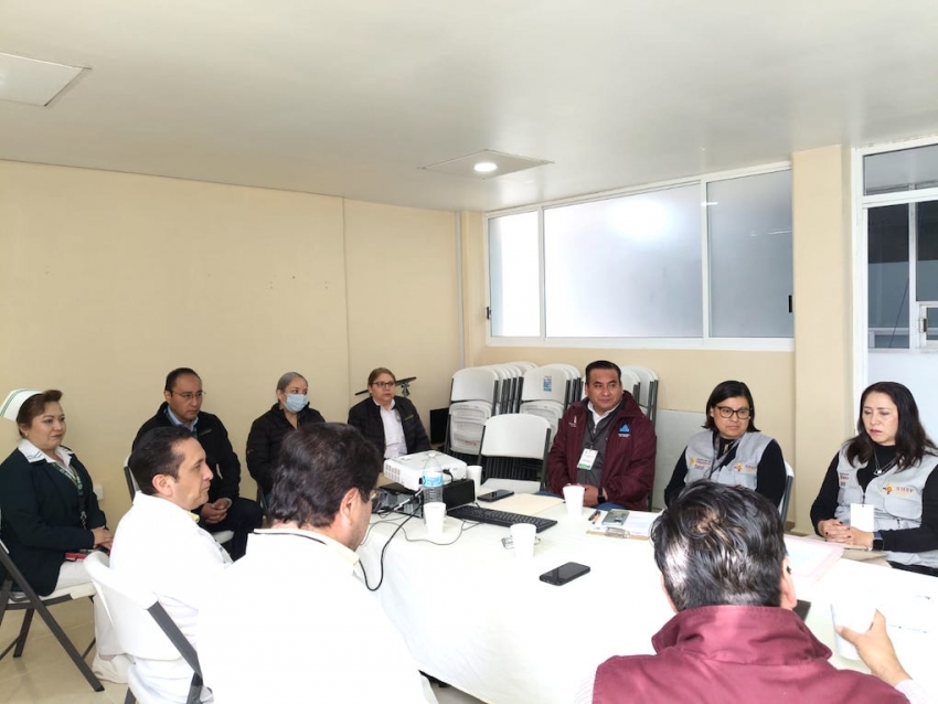 Refuerza Secretaría de Salud coordinación interinstitucional para mejorar atención médica en Hidalgo
