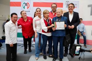 PRI Hidalgo reconoce la lealtad y la historia de las y los militantes adultos mayores