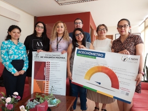Difusión conjunta de la Campaña de Prevención y Visibilización de Violencias como el Acecho y la Violencia Política
