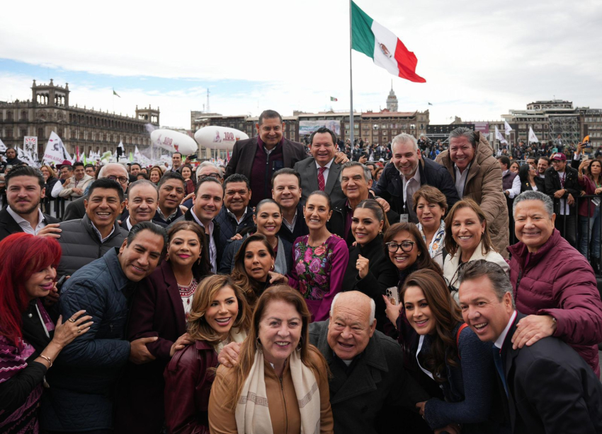 Hidalgo, presente en los primeros 100 días del gobierno de Claudia Sheinbaum