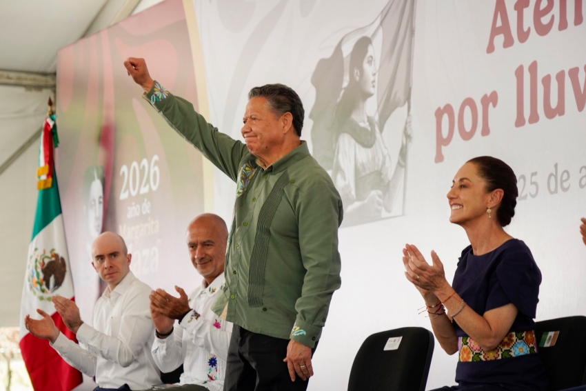 Consolidan Sheinbaum y Menchaca obras y programas en Hidalgo