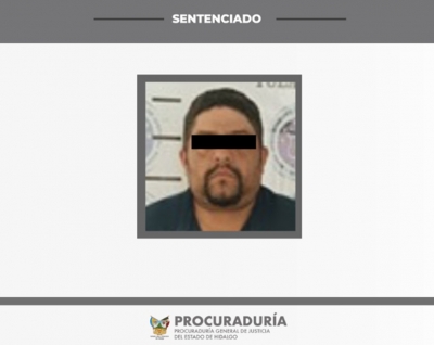 Sentencia condenatoria de 60 años contra un hombre por violación en agravio de una menor en Tulancingo