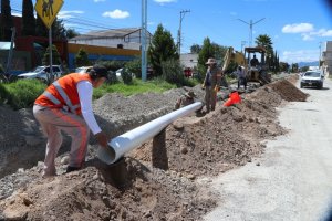 Contin&uacute;an acciones para modernizar la infraestructura hidr&aacute;ulica en la zona metropolitana