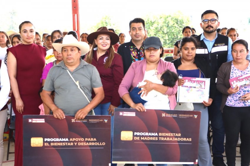 Bienestar de las familias, prioridad de los programas sociales en Hidalgo
