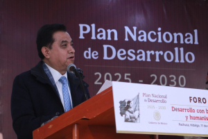 Andrés Velázquez Vázquez participa en el Foro para el Plan Nacional de Desarrollo 2025