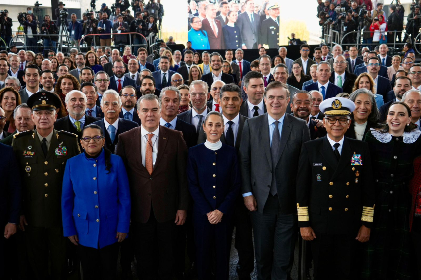 Presidenta Claudia Sheinbaum presenta el Plan México que contempla un portafolio de inversiones de 277 mmdd