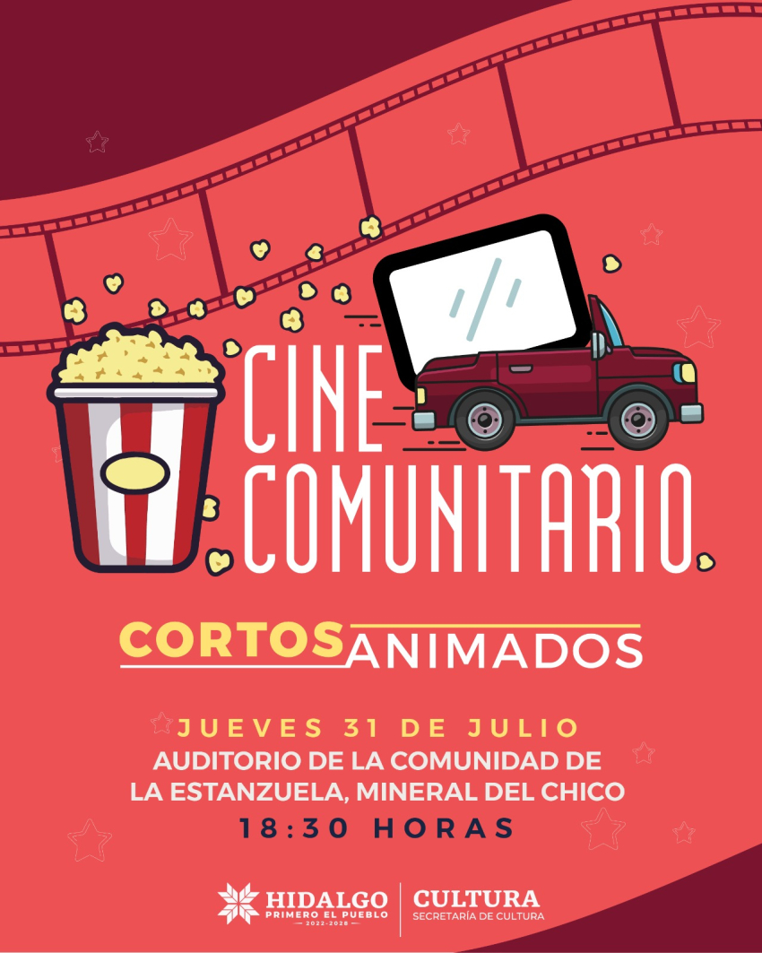  El Cine Comunitario llega a La Estanzuela con historias para toda la familia