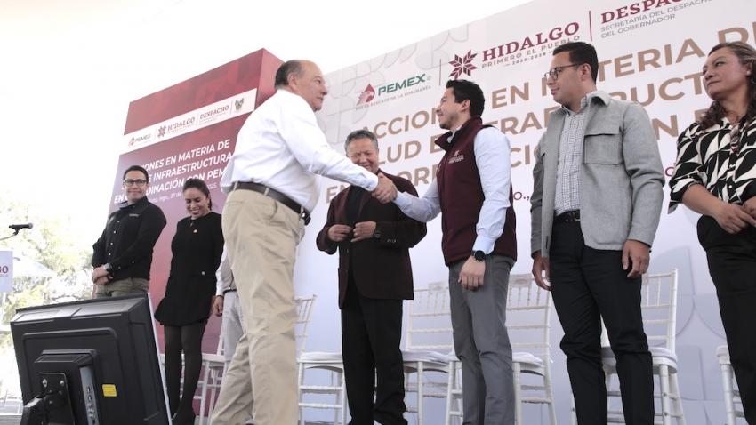 Desde la Secretaría del Despacho, Hidalgo consolida alianza estratégica con Pemex