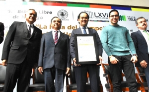 Congreso entrega distinci&oacute;n &ldquo;La Mina del Tiempo&rdquo; al ingeniero Jaime Jes&uacute;s Asturiano Hern&aacute;ndez