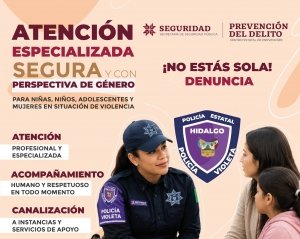 Polic&iacute;a Violeta brinda apoyo oportuno a persona en situaci&oacute;n de crisis