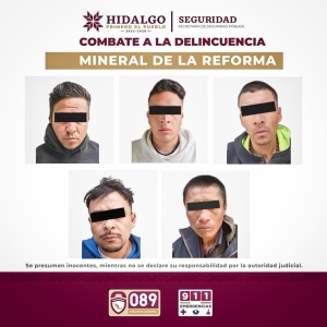 Desmantela SSPH &ldquo;narcotiendas&rdquo;en tres municipios de Hidalgo&nbsp;