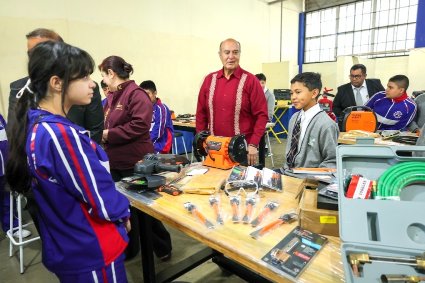 Impulsan educación en Tula con 6.4 mdp en obras y equipamiento