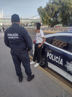 Polic&iacute;a de Pachuca localiza a 2 menores de edad extraviados