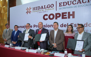 Realizan Segunda y Tercera Sesión del Consejo de Profesiones del Estado de Hidalgo