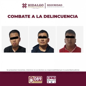 Detiene SSPH a tres personas durante recorridos de&nbsp;prevenci&oacute;n y vigilancia