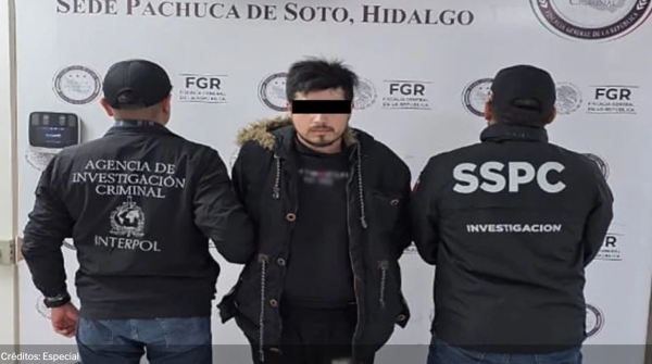 Arrestan en Pachuca a Alejandro &ldquo;N&rdquo;, uno de los 10 fugitivos m&aacute;s buscados por el FBI