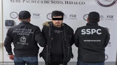 Arrestan en Pachuca a Alejandro &ldquo;N&rdquo;, uno de los 10 fugitivos m&aacute;s buscados por el FBI