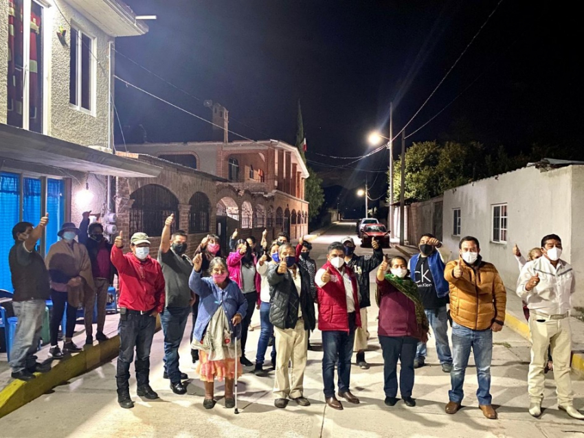 EL ARENAL PROGRESARÁ COMO LO HACE HIDALGO: RANULFO SERRANO MOEDANO