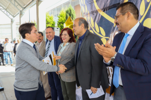 Natividad Castrej&oacute;n inaugura infraestructura en la Secundaria General &ldquo;Leona Vicario&rdquo; de Pachuca