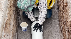 Entran en operación nuevas líneas para distribución de agua potable, en Parque de Poblamiento