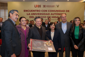 Dialoga Julio Menchaca con autoridades universitarias