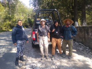 Rescate de tres excursionistas que se extraviaron en un paraje boscoso