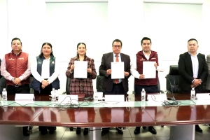 CCLEH y Cobaeh firman convenio para fortalecer la gesti&oacute;n archiv&iacute;stica