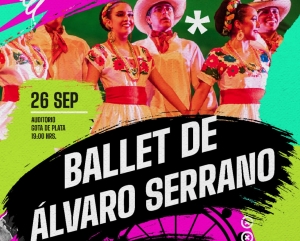 El Ballet Folklórico de Álvaro Serrano abrirá actividades del Festival Cultural San Francisco de la feria