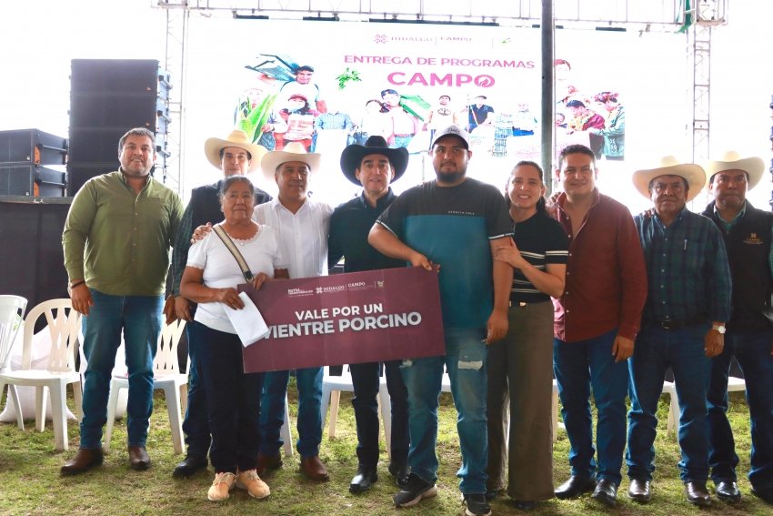 Más de 6.6 mdp fortalecen la productividad del campo de 8 municipios