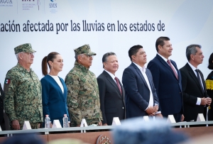 Hidalgo reafirma su gratitud al Ejército y la Marina por su labor en la atención de emergencias
