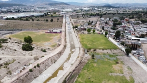 SOPOT concluye &nbsp;desazolve del dren pluvial El Venado