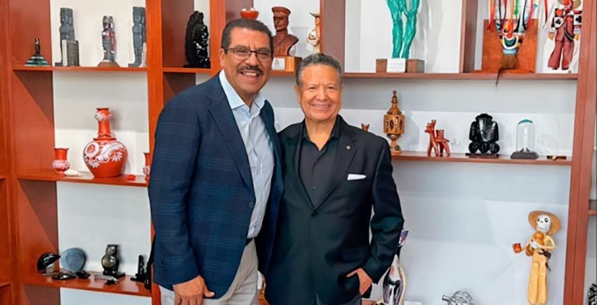 Said Vargas reconoce al Gobernador Julio Menchaca como aliado clave del magisterio hidalguense