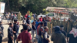 Contin&uacute;an trabajos para sofocar incendios&nbsp;en territorio hidalguense