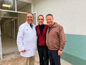 Desde Metztitl&aacute;n, Sheinbaum y Menchaca inician gira nacional de salud