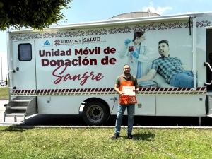 Donar sangre salva vidas; Unidad M&oacute;vil recorrer&aacute; hospitales de Hidalgo