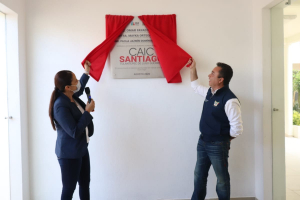 Inauguran Centro de Atenci&oacute;n Infantil Comunitaria en Santiago Tulantepec