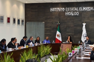 IEEH ratifica convenio de coordinación y colaboración con INE