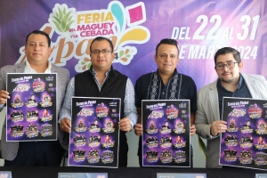 Alcaldía de Apan invita a su Feria del Maguey y la Cebada 2024