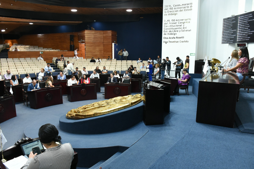 Congreso de Hidalgo aprueba reformas en apoyo a jóvenes y para el fortalecimiento a la soberanía nacional